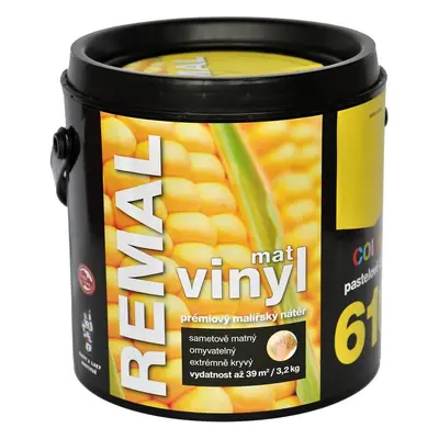 Remal Vinyl Color mat pastelově žlutá 3,2kg