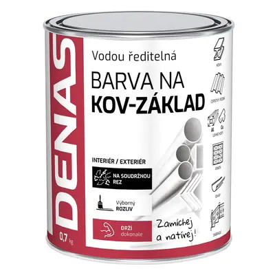 Denas antikor 0840 červenohnědý 0,7 kg