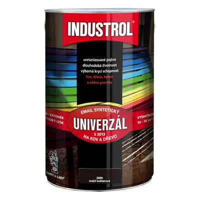 Industrol uni 2880 hněď kaštan 4l