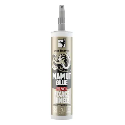 Lepidlo Den Braven Mamut Glue High Tack 290 ml šedý