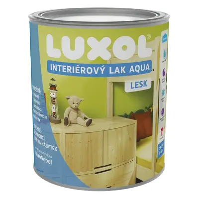 Luxol interiérový lak aqua lesk 0,75l