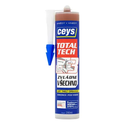 Lepidlo univerzální Ceys Total Tech hnědý 290ml