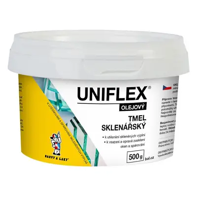 Uniflex sklenářský tmel 0,5kg