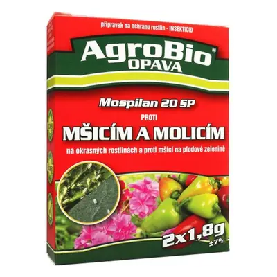 Proti Mšicím a molicím (Mospilan 20 SP) 2x1,8 g