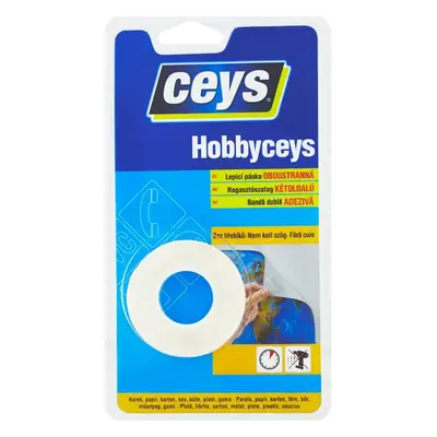 Oboustranná lepicí páska Ceys Hobbyceys 2 m x 15 mm