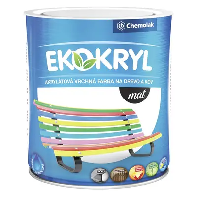 Ekokryl Mat 0620 0,6l Zlty