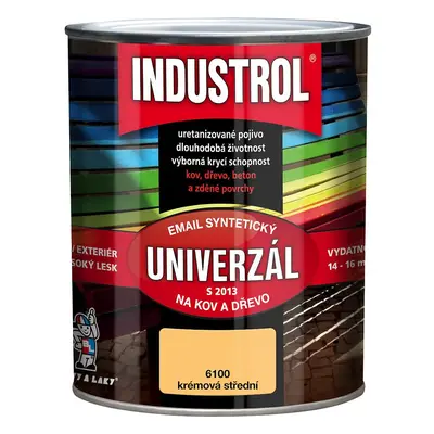 Industrol uni 6100 krémová střední 0,75l