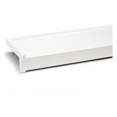 Ocelový parapet bílý 25X120