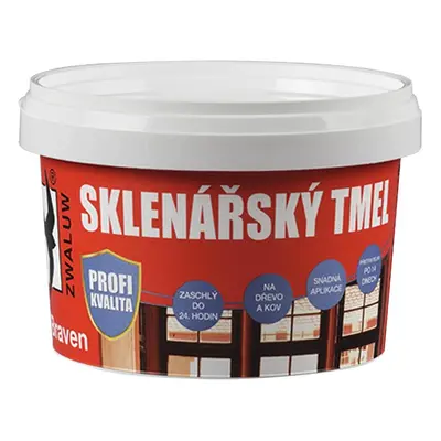 Sklenářský tmel 0,5 kg kelímek