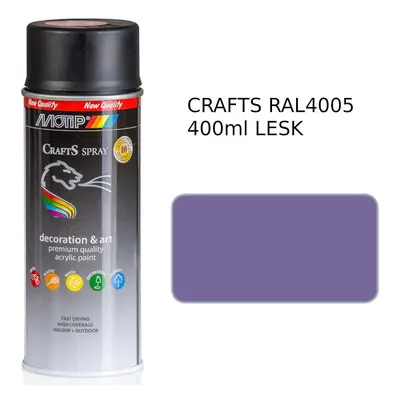 Sprej Crafts lilová RAL4005 400ml