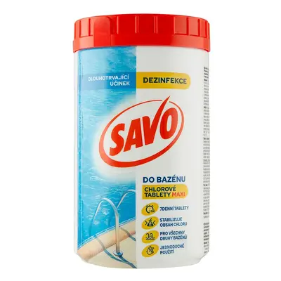 SAVO chlórové tablety MAXI 1,2kg 676515 (nedostupné)