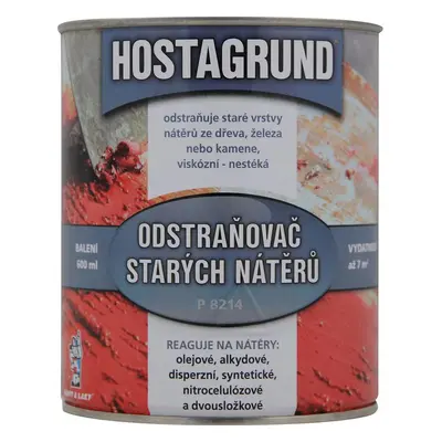 Hostagrund odstraňovač starých nátěrů 0,6l