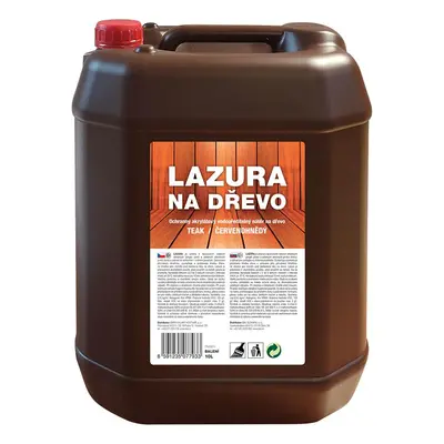 Lazura na dřevo teak 10l