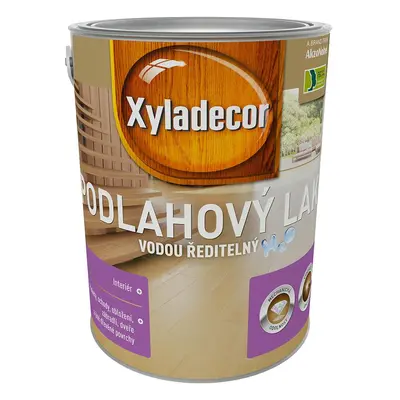 Xyladecor Podlahový lak H2O polomatný 5L