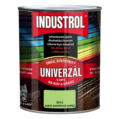 Industrol uni 5014 zeleň pastelová 0,75l