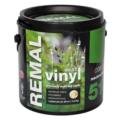 Remal Vinyl Color mat mechově zelená 3,2kg