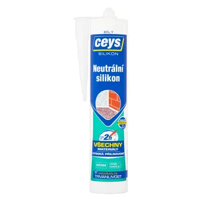 Silikon neutrální Ceys bílý 280 ml (nedostupné)