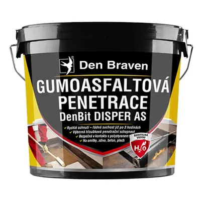 Gumoasfaltová penetrace Den Braven DenBit DISPER AS 5 kg