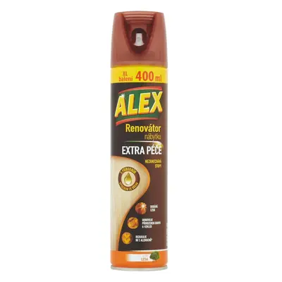 Renovátor nábytku ALEX extra péče s vůní lesa 400 ml