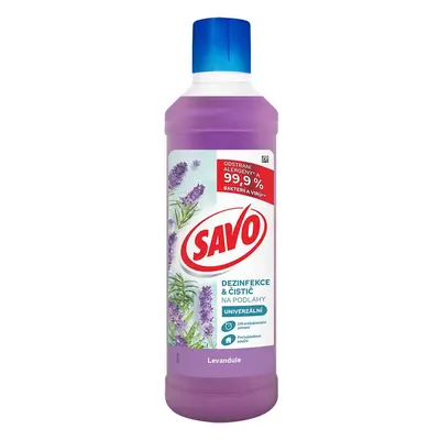 SAVO žádný chlor podlahy levandule 1000ml 700385