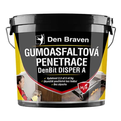 Gumoasfaltová penetrace Den Braven DenBit DISPER A 10 kg