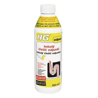 HG tekutý čistič odpadů 500ml