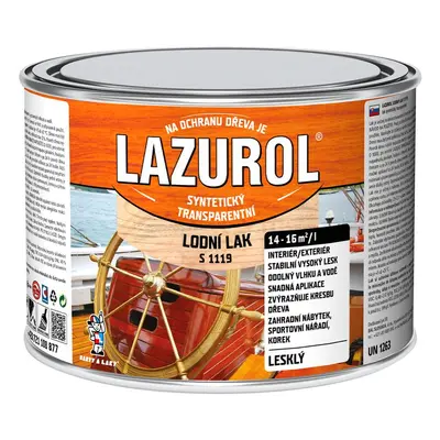 Lazurol lodní lak 0,375l