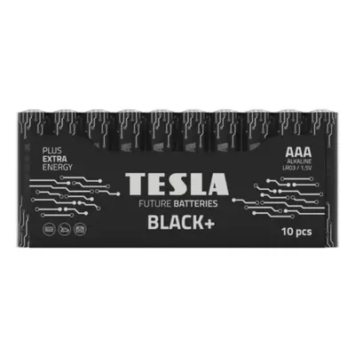 Baterie Tesla AAA LR03 Black+ multipack 10 ks