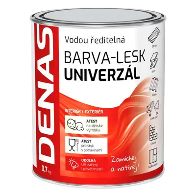 Denas lesk 0100 bílá 0,7kg