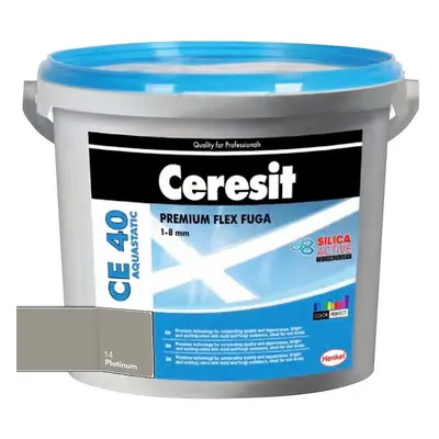 Spárovací hmota Ceresit CE 40 Aquastatic 2 kg platinium