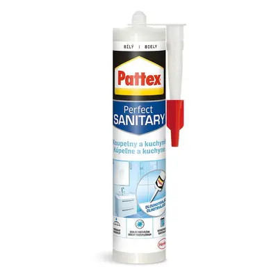 Pattex Koupelny a kuchyně Silikon sanitární bílý 280 ml