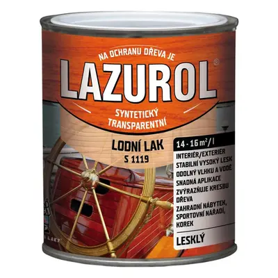 Lazurol lodní lak 0,75l