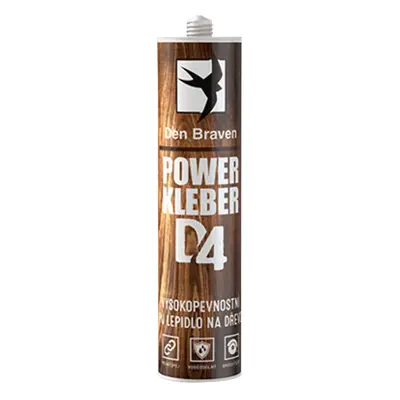 Montážní lepidlo Den Braven Power Kleber D4 300 ml