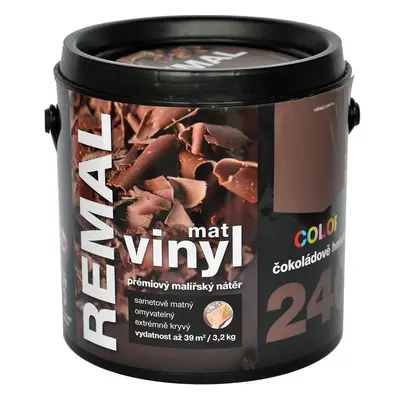 Remal Vinyl Color mat čokoládově hnědá 3,2kg