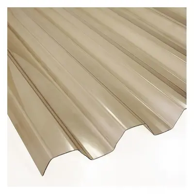 Trapézová deska PVC 2000 x 900 x 0,8 mm kouřová