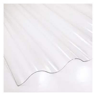 Vlnitá deska PVC 2000 x 900 x 0,8 mm bezbarvá