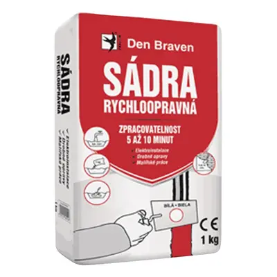 Sádra rychloopravná Den Braven 5 kg