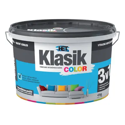 Het Klasik Color 0417 modrý azurový 4kg