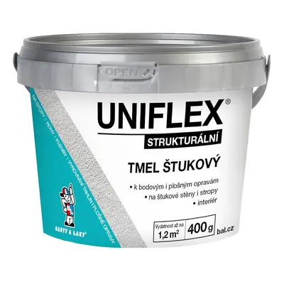 Uniflex štukový akrylový tmel 400g