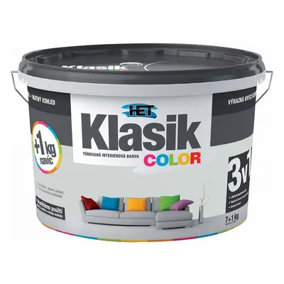 Het Klasik Color 0117 šedý platinový 7+1kg