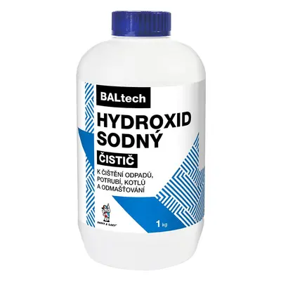 Hydroxid sodný 1kg