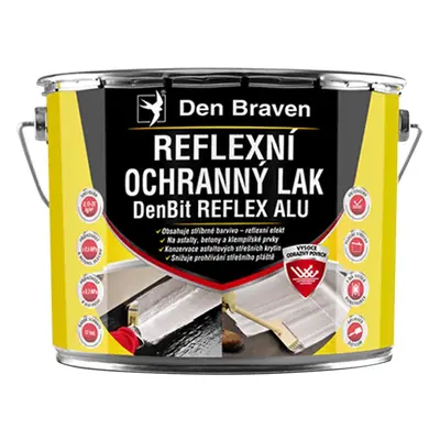 Reflexní ochranný lak Den Braven DenBit REFLEX ALU 4,5 kg