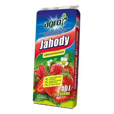 AGRO substrát jahody 40 + 5 l