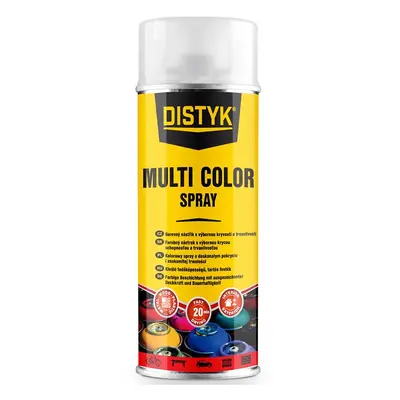 Multi Color Spray Distyk MATNÁ RAL 9005 Černá 400 ml