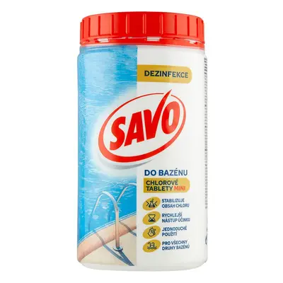 SAVO chlórové tablety MINI 0.8 kg, 676522