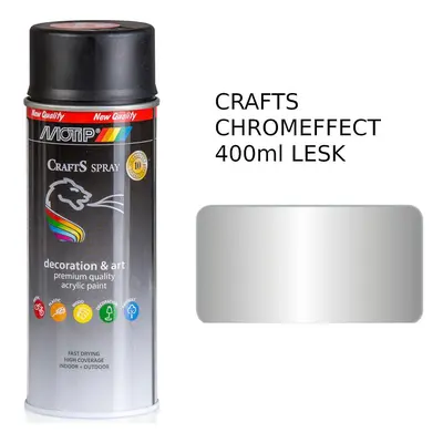 Sprej Crafts effect chromová 400ml