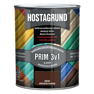 Hostagrund prim3v1 0240 hnědá střední 0.6l