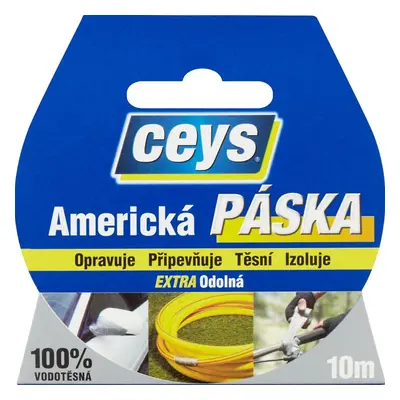 Páska Ceys Americká stříbrná 10 m x 50 mm