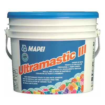 Disperzní lepidlo na obklady a dlažbu Mapei Ultramastic III D2TE 5 kg