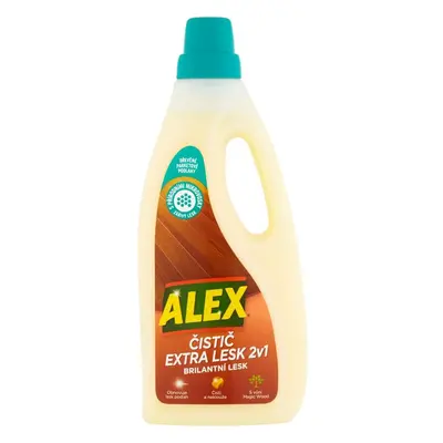 Čistič ALEX extra lesk 2v1 750 ml